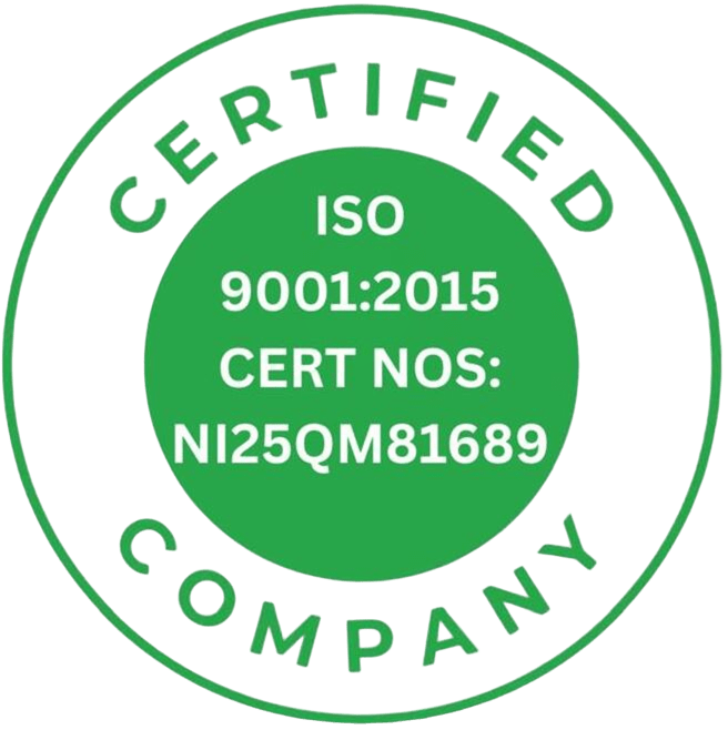 ISO 9001 certified