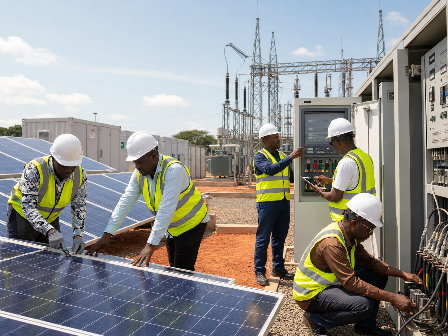 Locally assembled panels. International quality discipline.